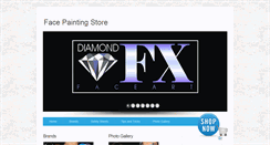 Desktop Screenshot of facepaintingstore.com